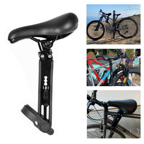 Lightweight Foldable Child Bicycle Seat Kids Bike Front Saddle for MTB Cycling